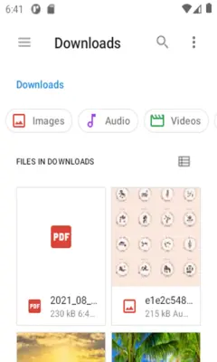 Picture to PDF Converter android App screenshot 1