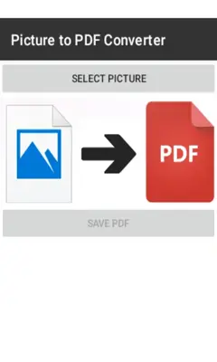 Picture to PDF Converter android App screenshot 4